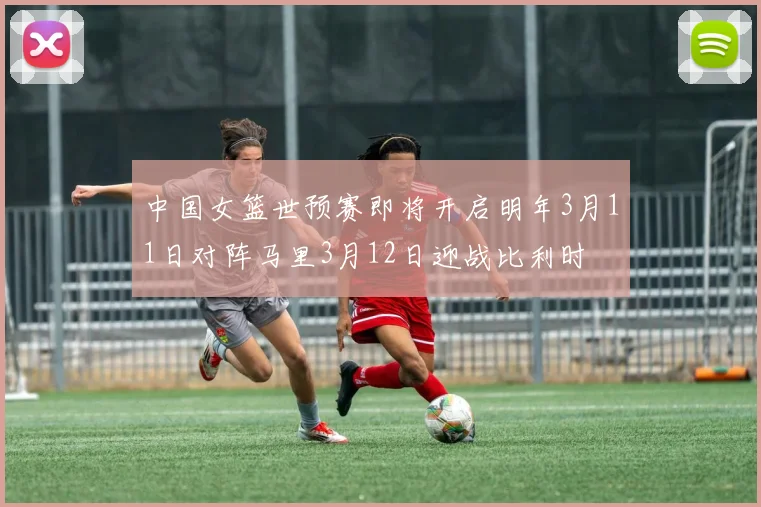 中国女篮世预赛即将开启明年3月11日对阵马里3月12日迎战比利时